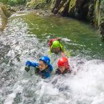 沖縄 やんばる　リバートレッキング