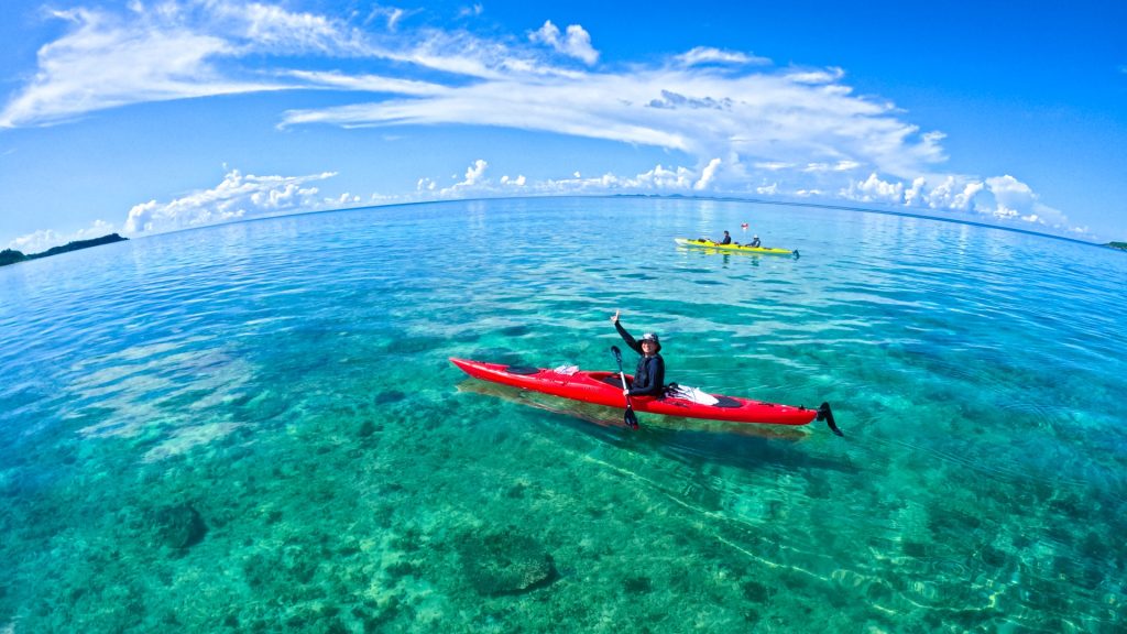 沖縄　シーカヤック
